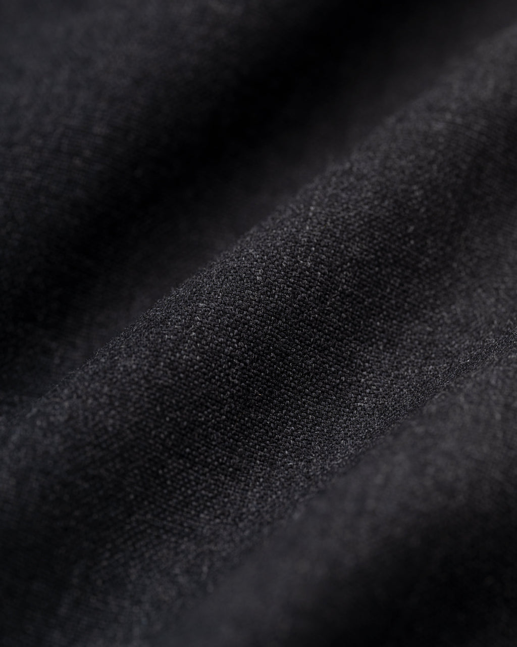 Made-in-USA Charcoal Fox Air Wool Trouser